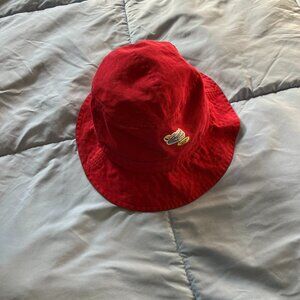 Port Authority Red Guard Bucket Hat for Lifeguarding